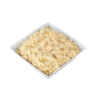 Eiersalade met spekjes