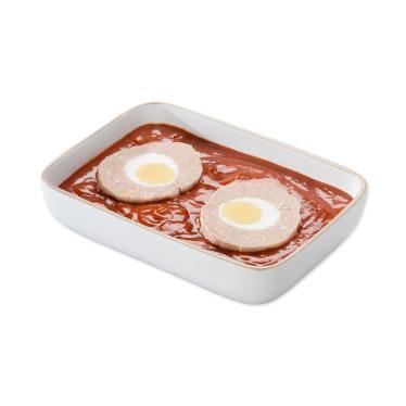 Vogelnestjes in tomatensaus