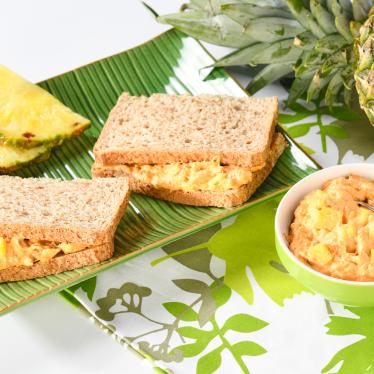 Hühnersalat Hawaii