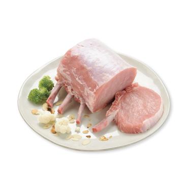 Kranz von Schweinekoteletts