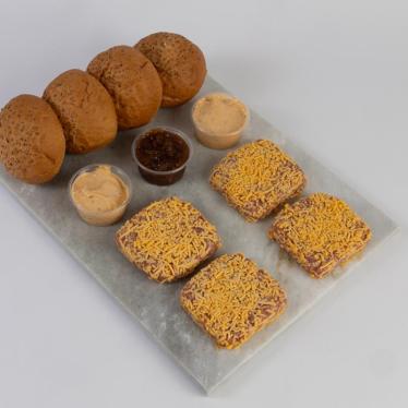 Hamburger Paket cheddar