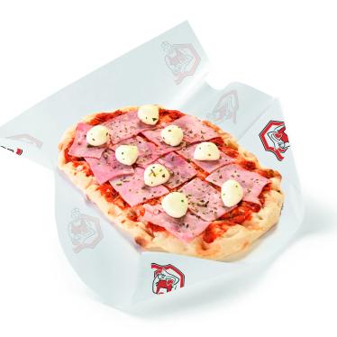 Pinsa met gekookte ham