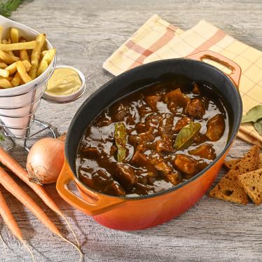 Bereid stooflvees van het huis (varkens)