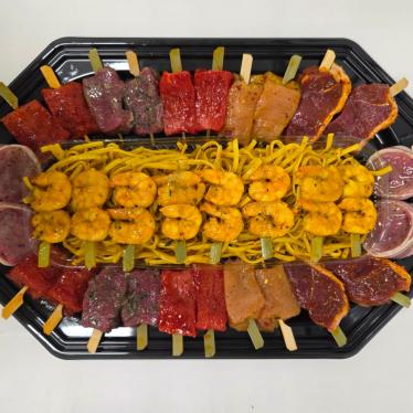 Teppanyaki Schotel met noedels