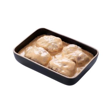 Kalkoenpave in saus