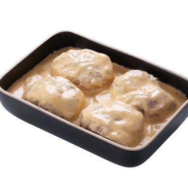 Kalkoenpave in saus