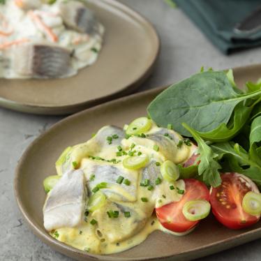 Haringsalade curry