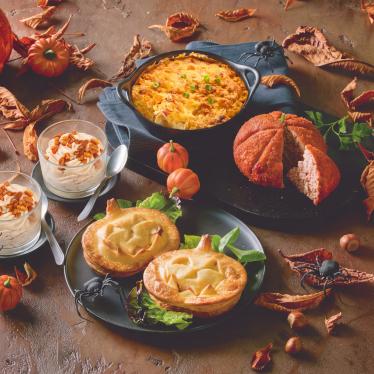 Halloween menu