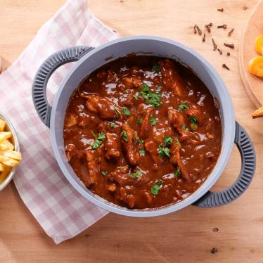 Carbonnade de poulet préparée